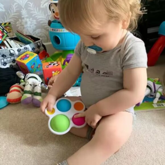 Montessori Baby Activity Board – Colorful Learning & Sensory Fun! - Picture 2 of 2